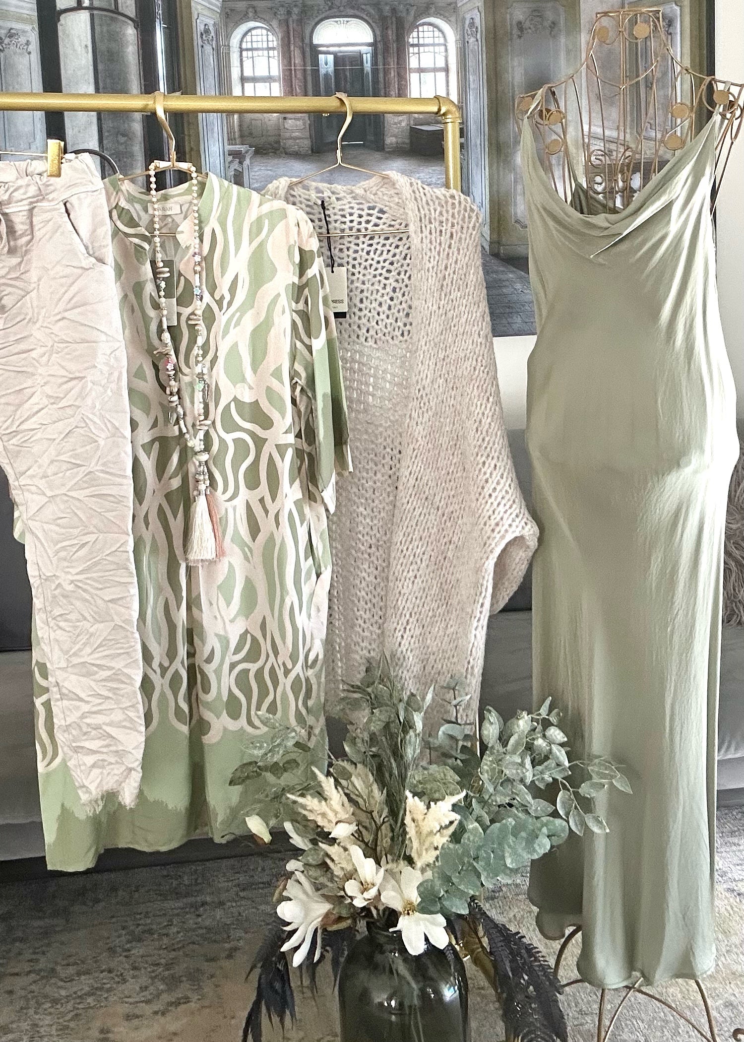 Boho-Kette, lang